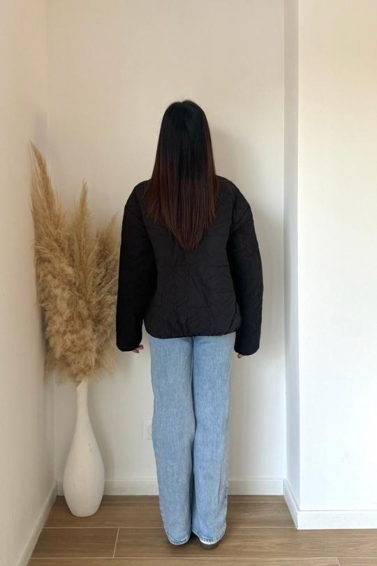 Doudounes Femme Noir KOOLOOK  3134 Efashion Paris