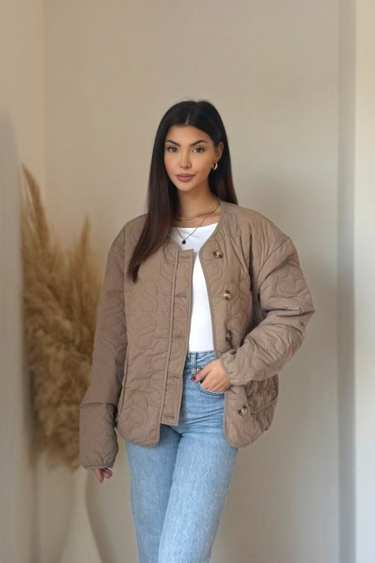 Doudounes Femme Noir KOOLOOK  3134 Efashion Paris