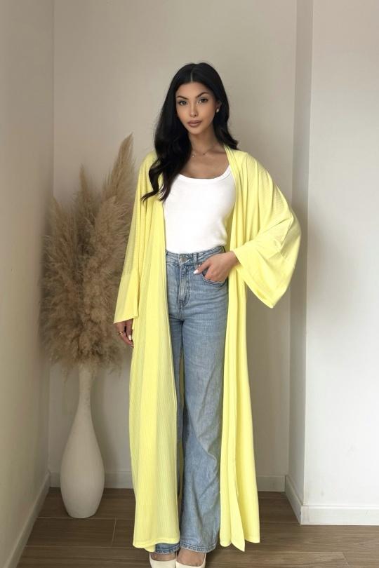 Cardigan Donna Yellow KOOLOOK  L172-1 Efashion Paris