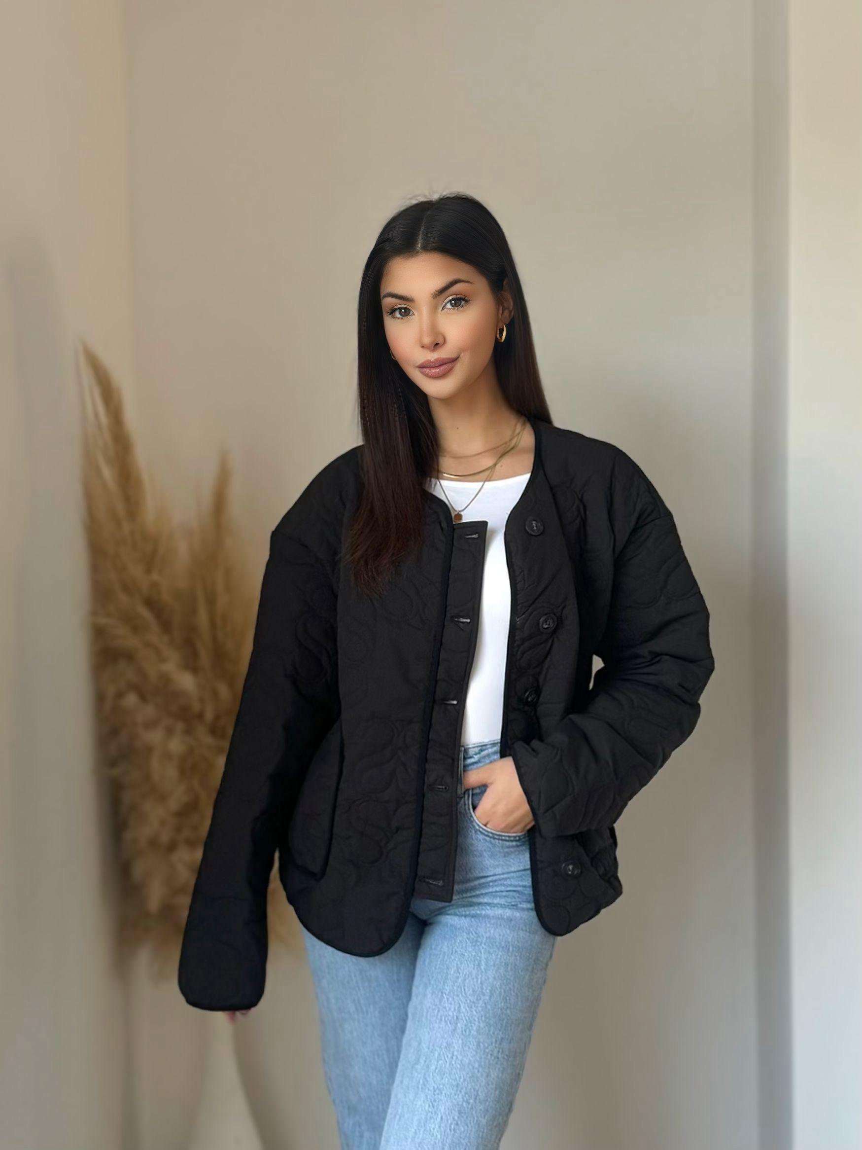Down jackets Women Black KOOLOOK  3134 #c Efashion Paris