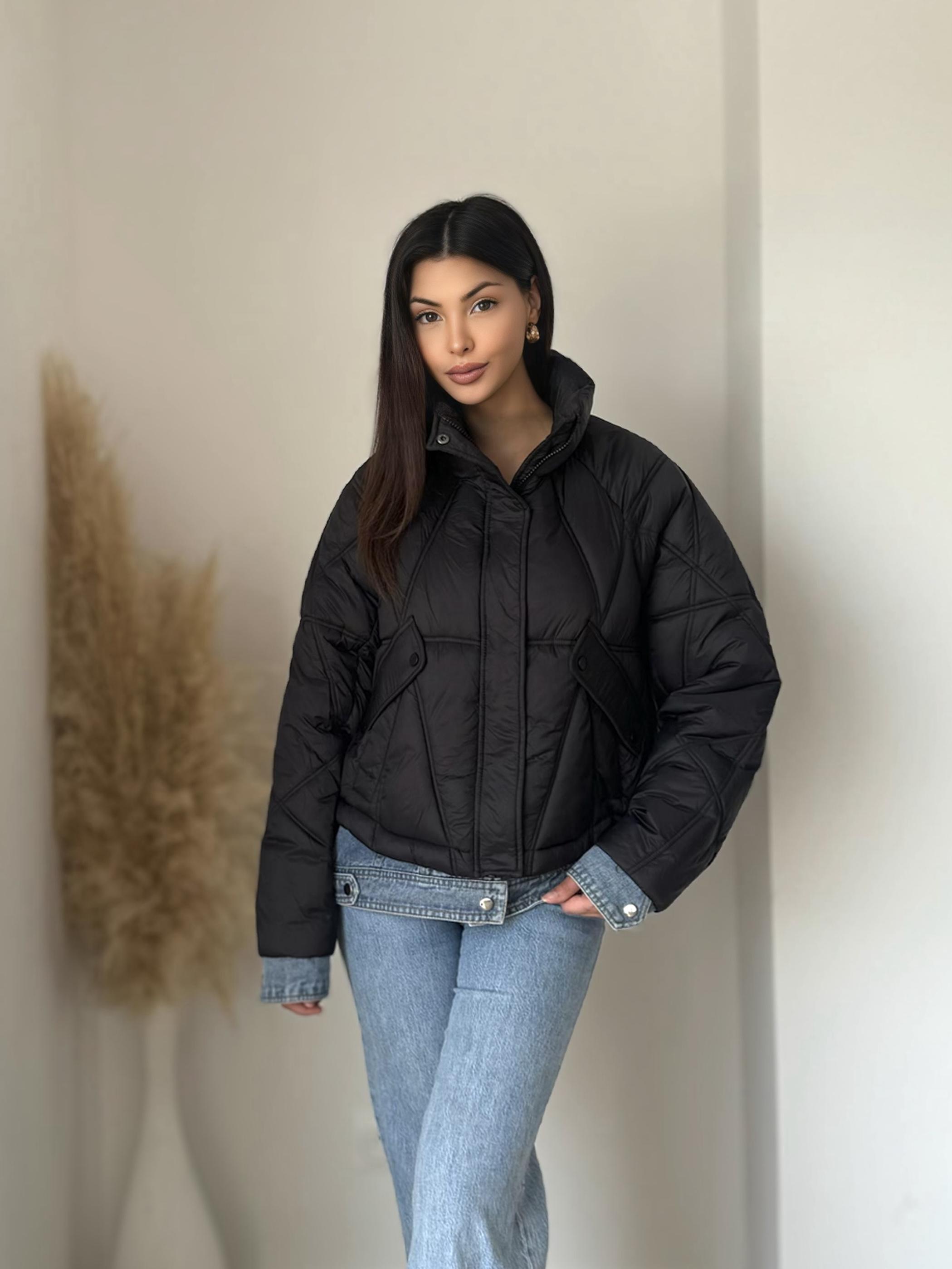 Doudounes Femme Beige KOOLOOK  W117 #c Efashion Paris