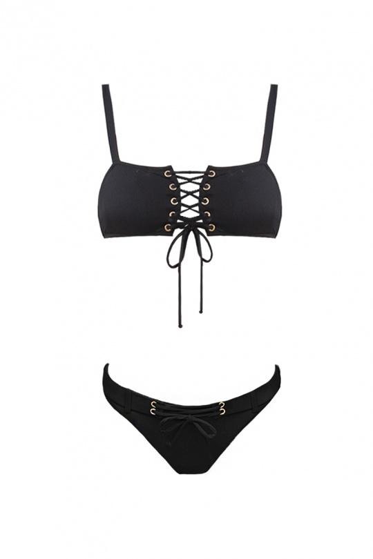 Deux pièces Femme Noir Suntex LS-B113AB Efashion Paris