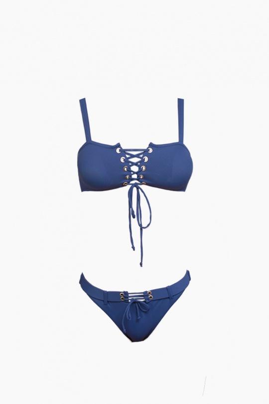 Deux pièces Femme Noir Suntex LS-B113AB Efashion Paris