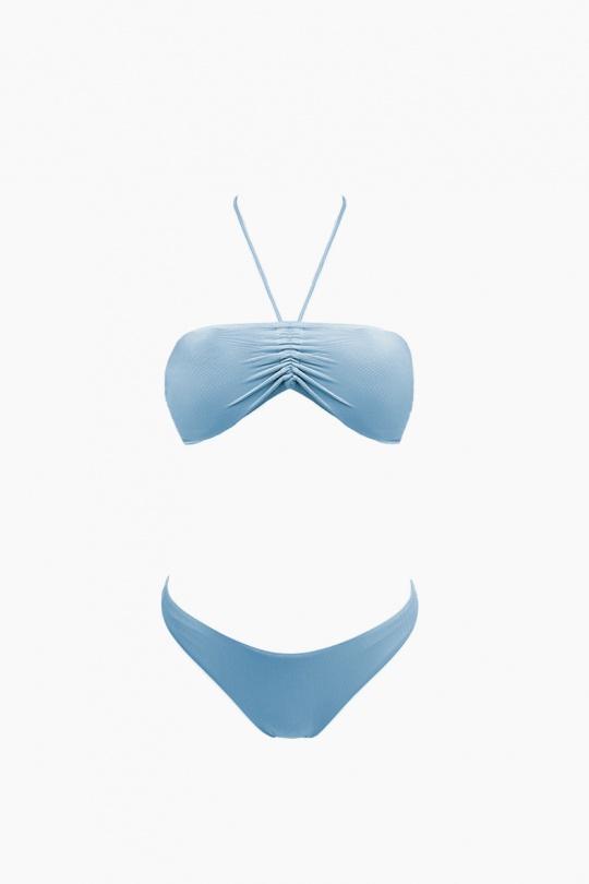 Deux pièces Femme Bleu clair Suntex LS-B112AB Efashion Paris