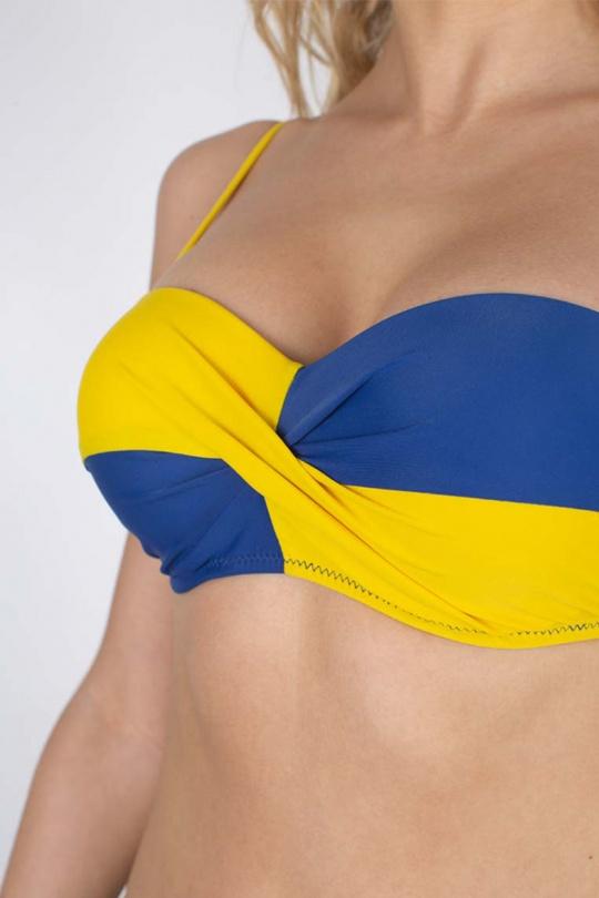 Deux pièces Femme Couleurs mélangées Suntex Y5059 Efashion Paris