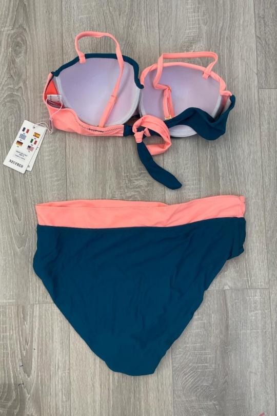 Deux pièces Femme Couleurs mélangées Suntex Y5059 Efashion Paris