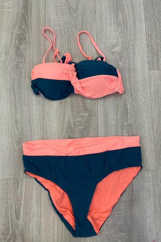 Deux pièces Femme Couleurs mélangées Suntex Y5059 Efashion Paris