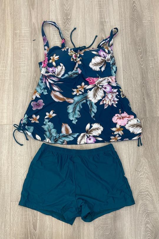 Deux pièces Femme Couleurs mélangées Suntex Y5035 Efashion Paris