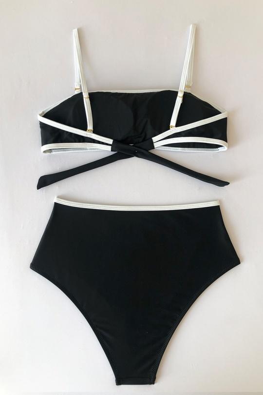 Deux pièces Femme Noir Suntex HM119 Efashion Paris