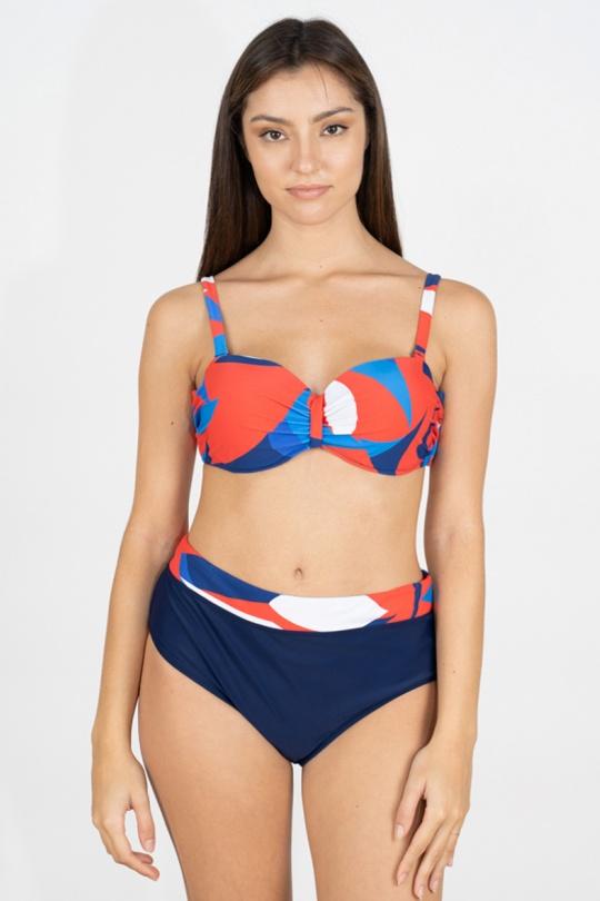 Deux pièces Femme Couleurs mélangées Suntex M8305 Efashion Paris