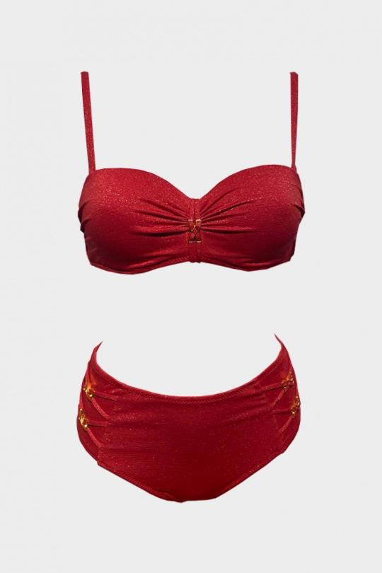 Deux pièces Femme Couleurs mélangées Suntex VW7522 Efashion Paris