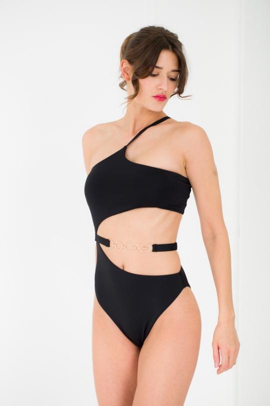 Une pièce Femme Noir Suntex HW303C  Efashion Paris