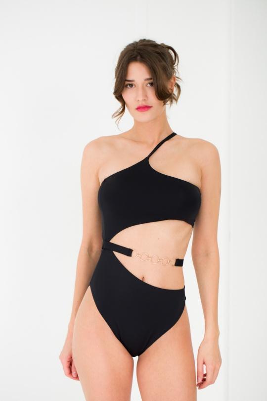 Une pièce Femme Noir Suntex HW303C  Efashion Paris