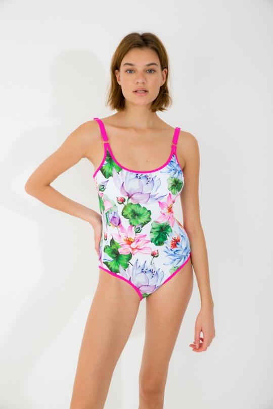 Une pièce Femme Couleurs mélangées Suntex VY8831  Efashion Paris