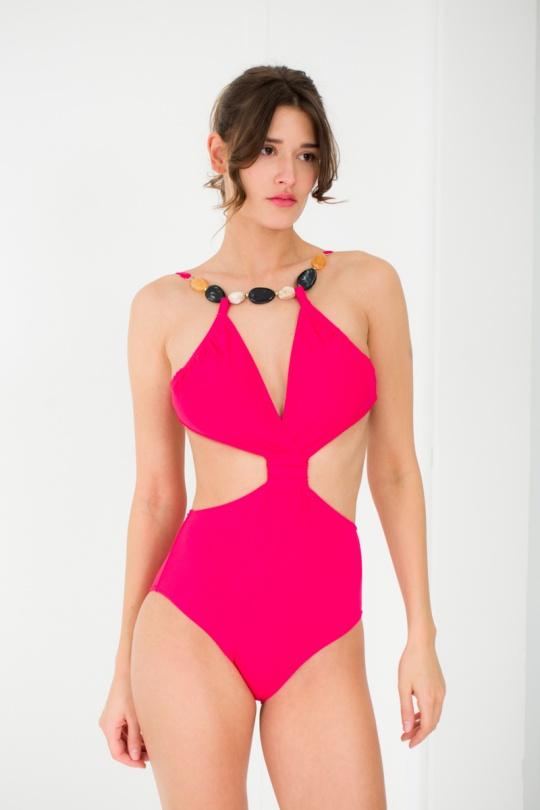 Une pièce Femme Rouge Suntex HW306C Efashion Paris