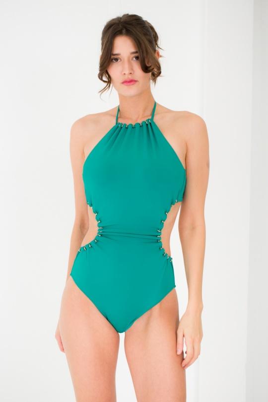 Une pièce Femme Vert Suntex HW313C Efashion Paris