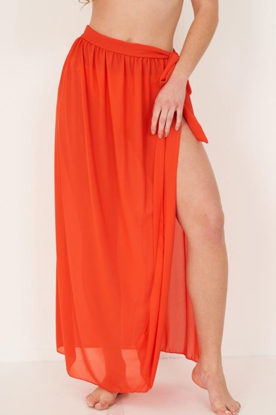 Vêtements de plage Femme Orange Suntex HS303 Efashion Paris