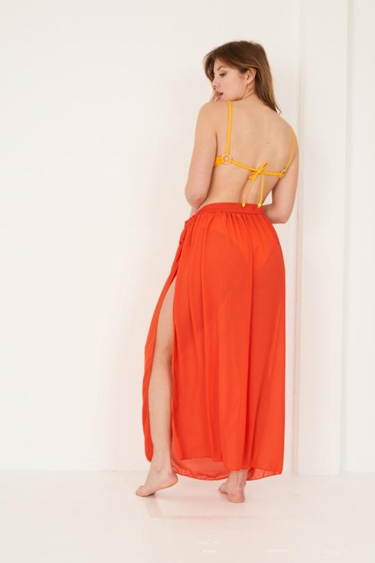 Vêtements de plage Femme Orange Suntex HS303 Efashion Paris