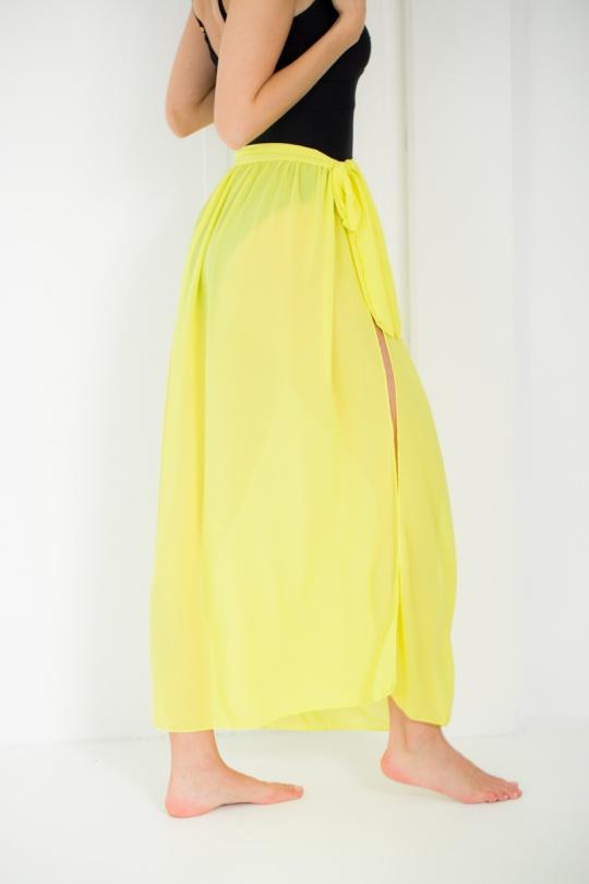 Vêtements de plage Femme Jaune fluo Suntex HS303  Efashion Paris