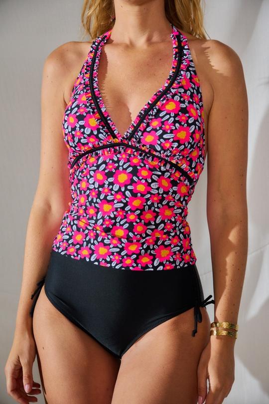 Deux pièces Femme Couleurs mélangées Suntex VH3801 Efashion Paris