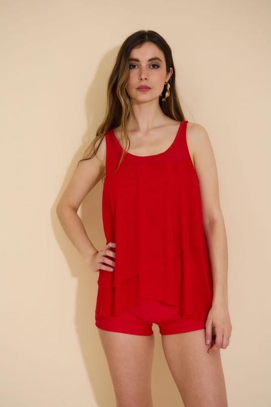 Deux pièces Femme Couleurs mélangées Suntex VY8157 Efashion Paris