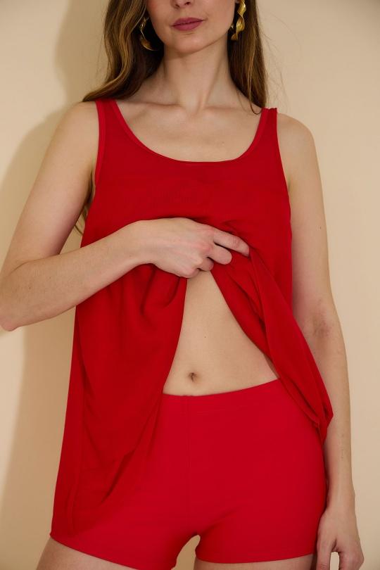 Deux pièces Femme Couleurs mélangées Suntex VY8157 Efashion Paris