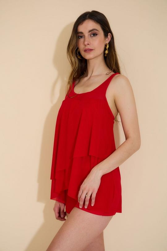 Deux pièces Femme Couleurs mélangées Suntex VY8157 Efashion Paris