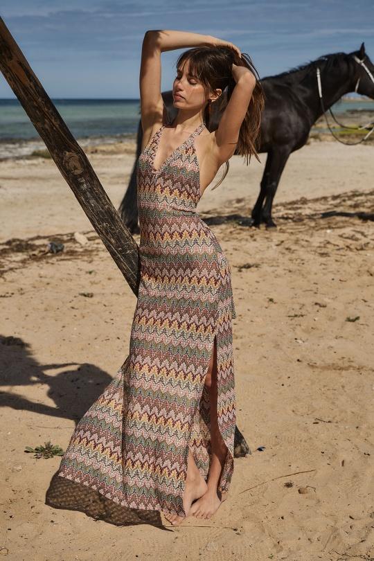 Vêtements de plage Femme Violet Suntex AF-2408D Efashion Paris