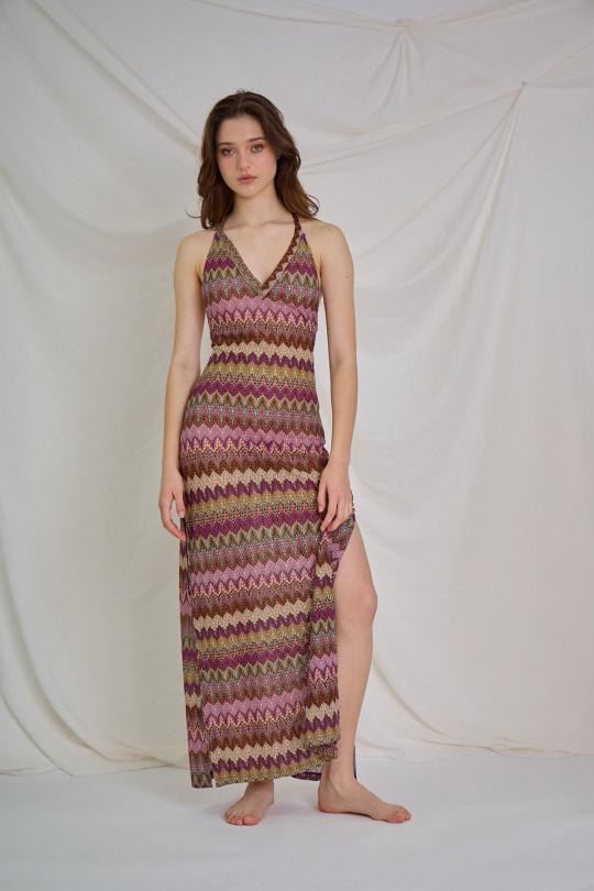 Vêtements de plage Femme Violet Suntex AF-2408D Efashion Paris