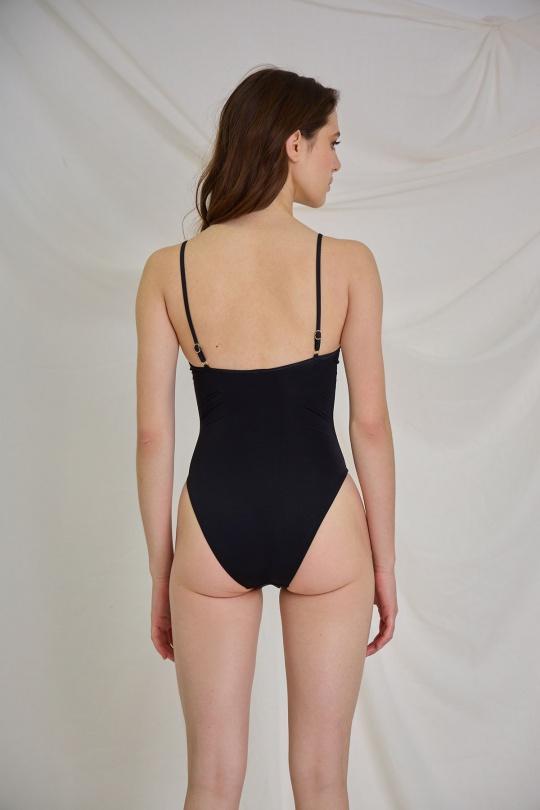 Une pièce Femme Noir Suntex AF-2414C Efashion Paris