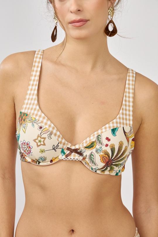 Deux pièces Femme Beige Suntex HM2AE1422 Efashion Paris