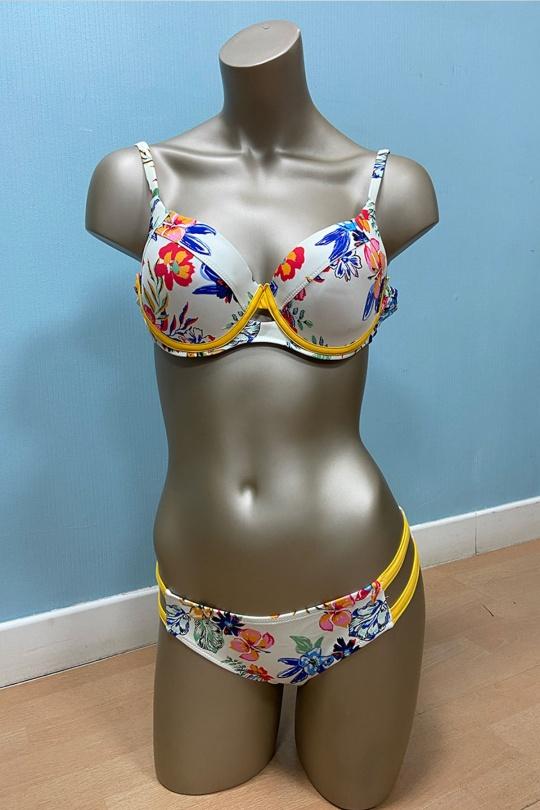 Deux pièces Femme Couleurs mélangées Suntex M3007 Efashion Paris