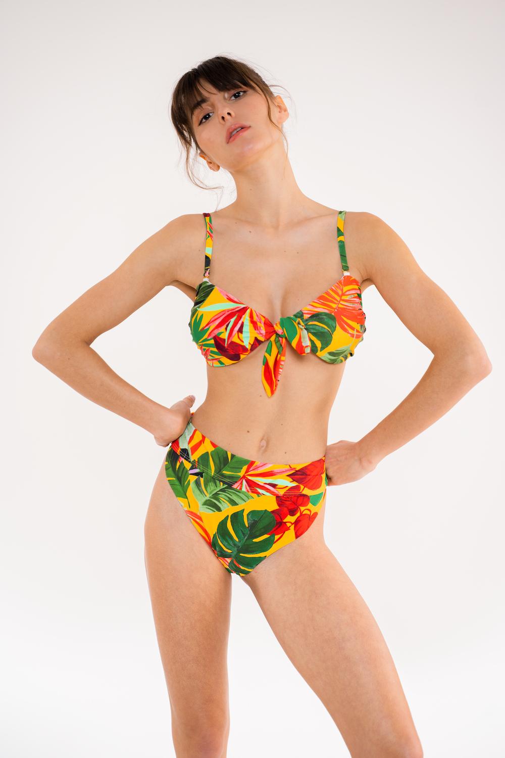 Deux pièces Femme Jaune Suntex HMB420 #c Efashion Paris