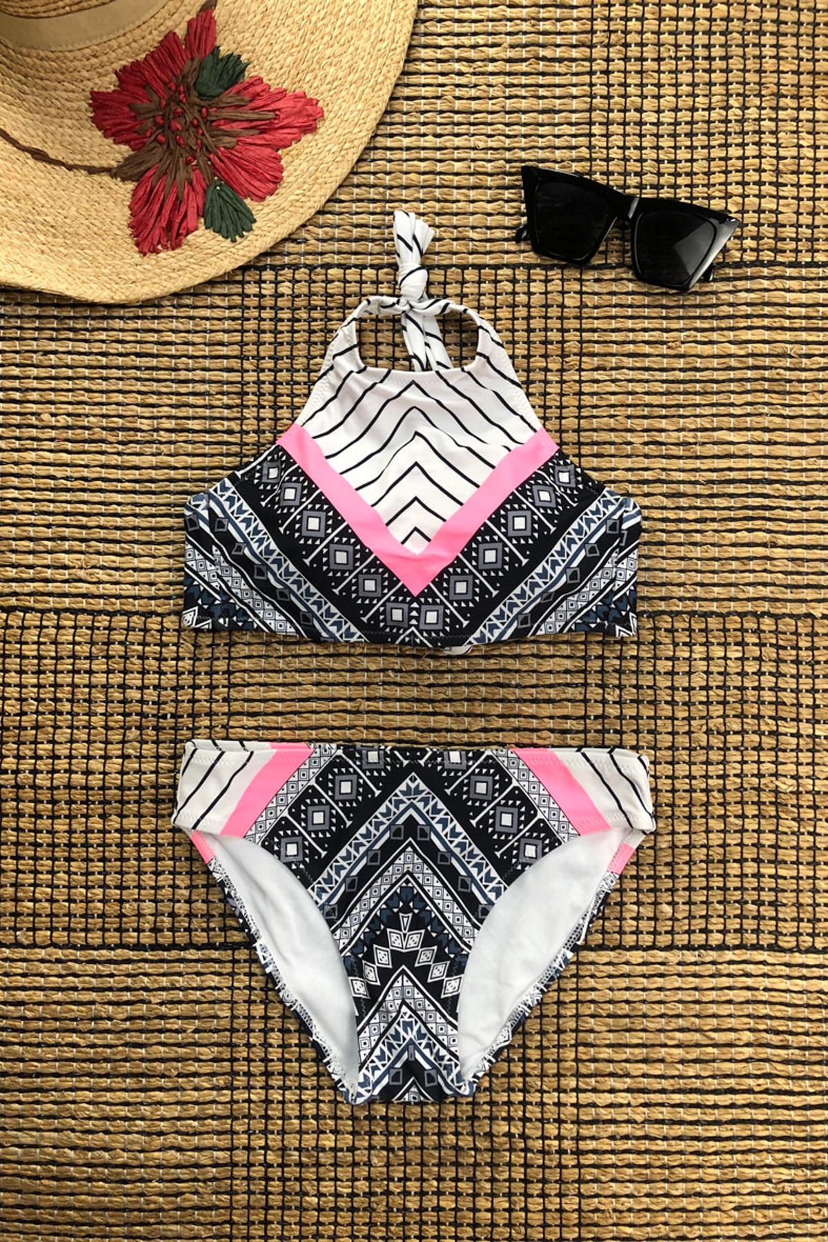 Deux pièces Femme Couleurs mélangées Suntex W1936 #c Efashion Paris