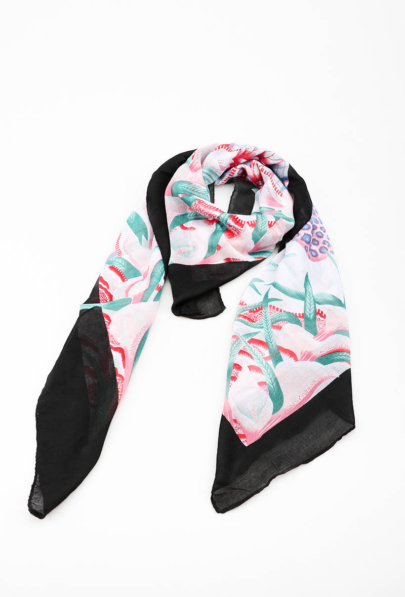 Foulard Accessori Black AJ MODA 37056 #c Efashion Paris