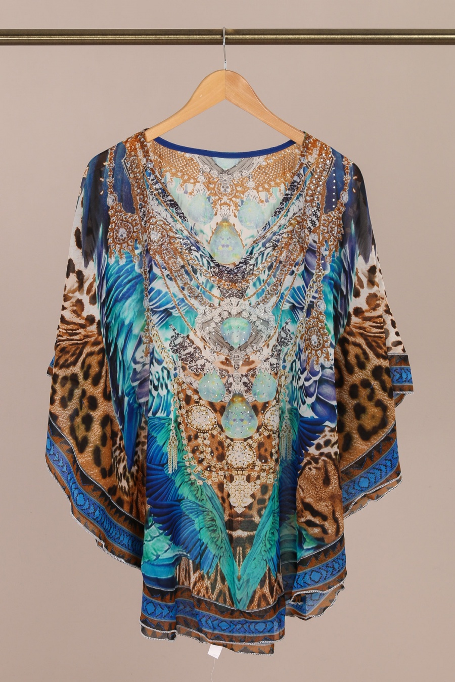 Blusones Mujer Blue AJ MODA YF1004 #c Efashion Paris