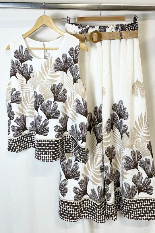 Conjuntos Mujer Brown Catherine S SET HINA Efashion Paris