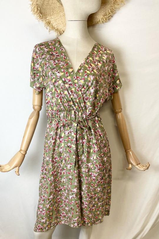 Vestidos cortos Mujer Khaki Catherine S ROBE CACHE COEUR COURTE Efashion Paris