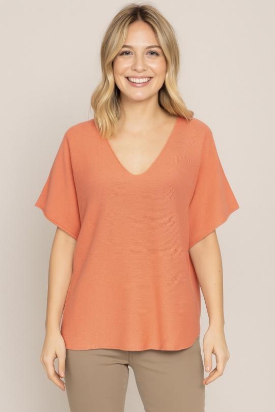Maglioni Donna Corail Catherine S 580 PULLS SHORT SLEEVE Efashion Paris