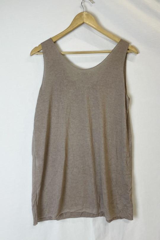 Débardeurs Femme Corail fluo Catherine S 080 DEBARDEUR Efashion Paris