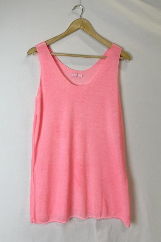 Débardeurs Femme Corail fluo Catherine S 080 DEBARDEUR Efashion Paris