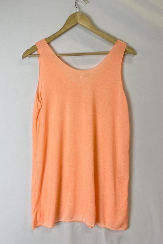 Débardeurs Femme Corail fluo Catherine S 080 DEBARDEUR Efashion Paris