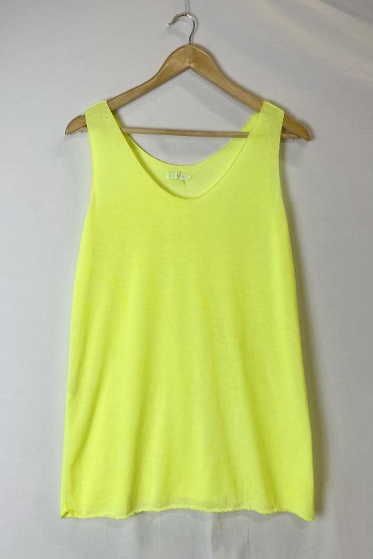 Débardeurs Femme Corail fluo Catherine S 080 DEBARDEUR Efashion Paris