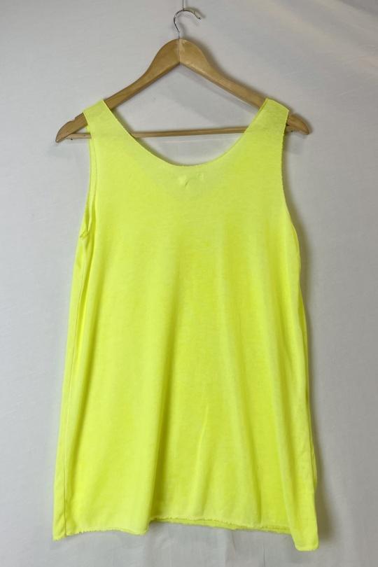 Débardeurs Femme Corail fluo Catherine S 080 DEBARDEUR Efashion Paris