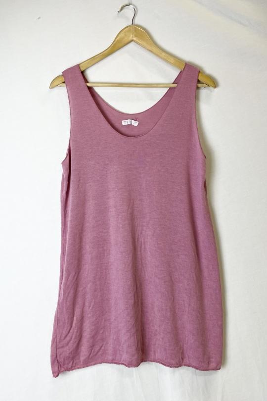 Débardeurs Femme Corail fluo Catherine S 080 DEBARDEUR Efashion Paris