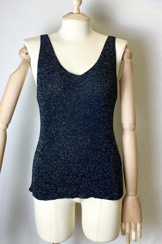 Camisetas sin mangas Mujer Brazil green Catherine S LUREX DEBARDEURS Efashion Paris