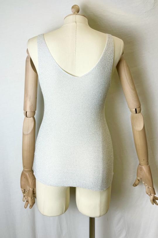 Camisetas sin mangas Mujer Brazil green Catherine S LUREX DEBARDEURS Efashion Paris