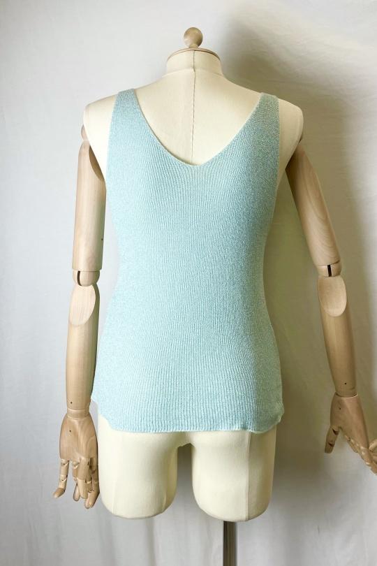 Camisetas sin mangas Mujer Brazil green Catherine S LUREX DEBARDEURS Efashion Paris