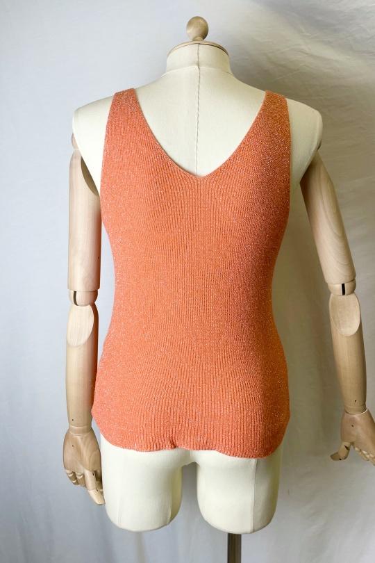 Camisetas sin mangas Mujer Brazil green Catherine S LUREX DEBARDEURS Efashion Paris