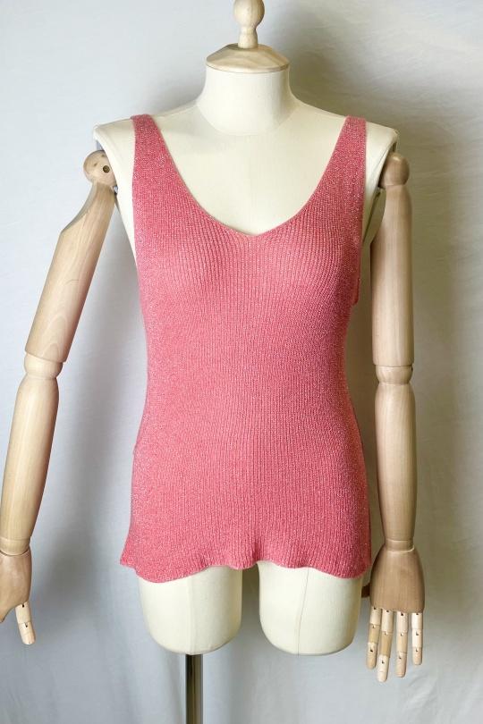 Camisetas sin mangas Mujer Brazil green Catherine S LUREX DEBARDEURS Efashion Paris